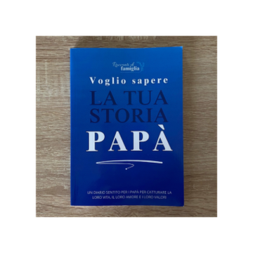 Papa - blauwe omslag